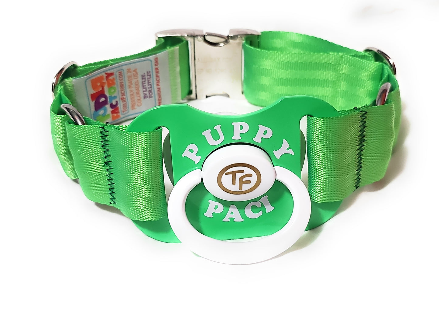 Todlr Factory Premium Adult Standard Sz 6 Pacifier PaciGag Ageplay ABDL Little - "PUPPY PACI"