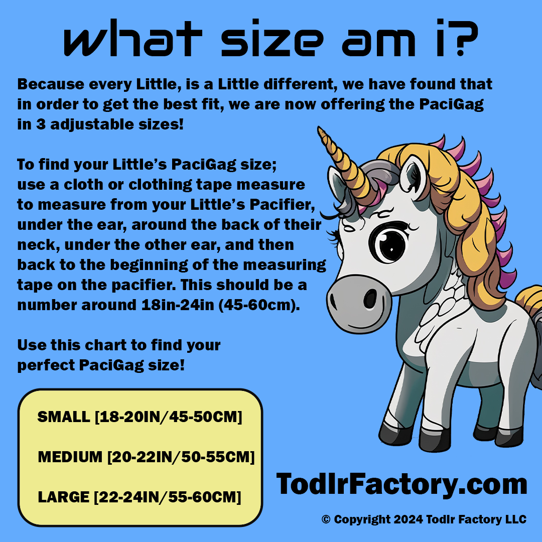 Todlr Factory Premium Adult Standard Sz 6 Pacifier PaciGag Ageplay ABDL Little - "HUSH LIL' PUP"